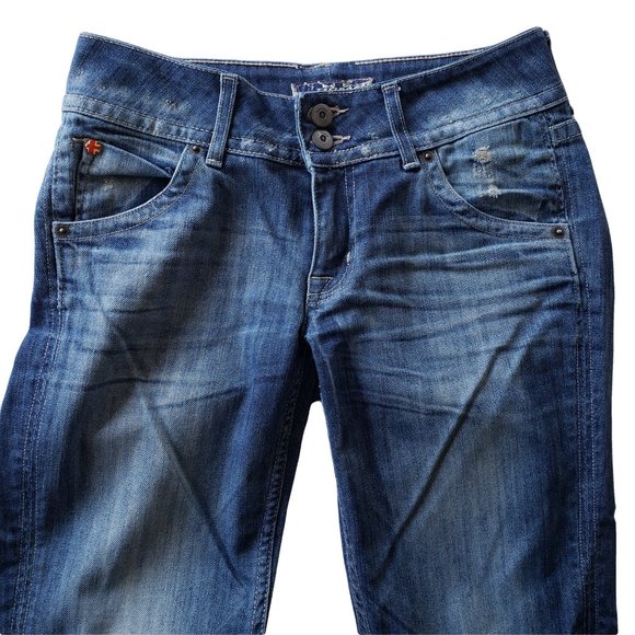Hudson Medium Wash Bootcut Jeans 28 - Picture 2 of 6